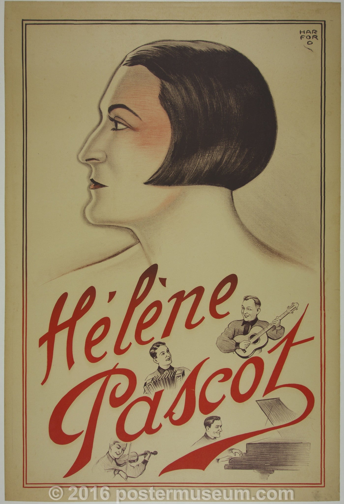 Helene Pascot Poster