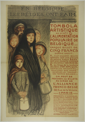 Link to En Belgique Les Belges Ont Faim - Théophile Alexandre SteinlenSteinlen Product