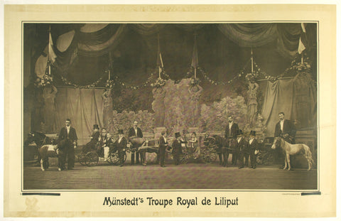 Link to  Munstedt's Troupe Royal de LiliputFrance - c. 1900  Product