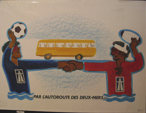 Link to  Par L'Autoroute des deux-mersFrance c. 1955  Product