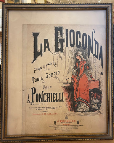 Link to  La Gioconda Framed PosterItaly, 1876  Product