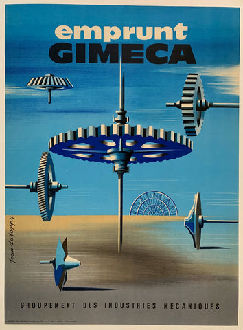 Link to Emprunt Gimeca Groupement des Industries MecaniquesFrance, C. 1965 Product