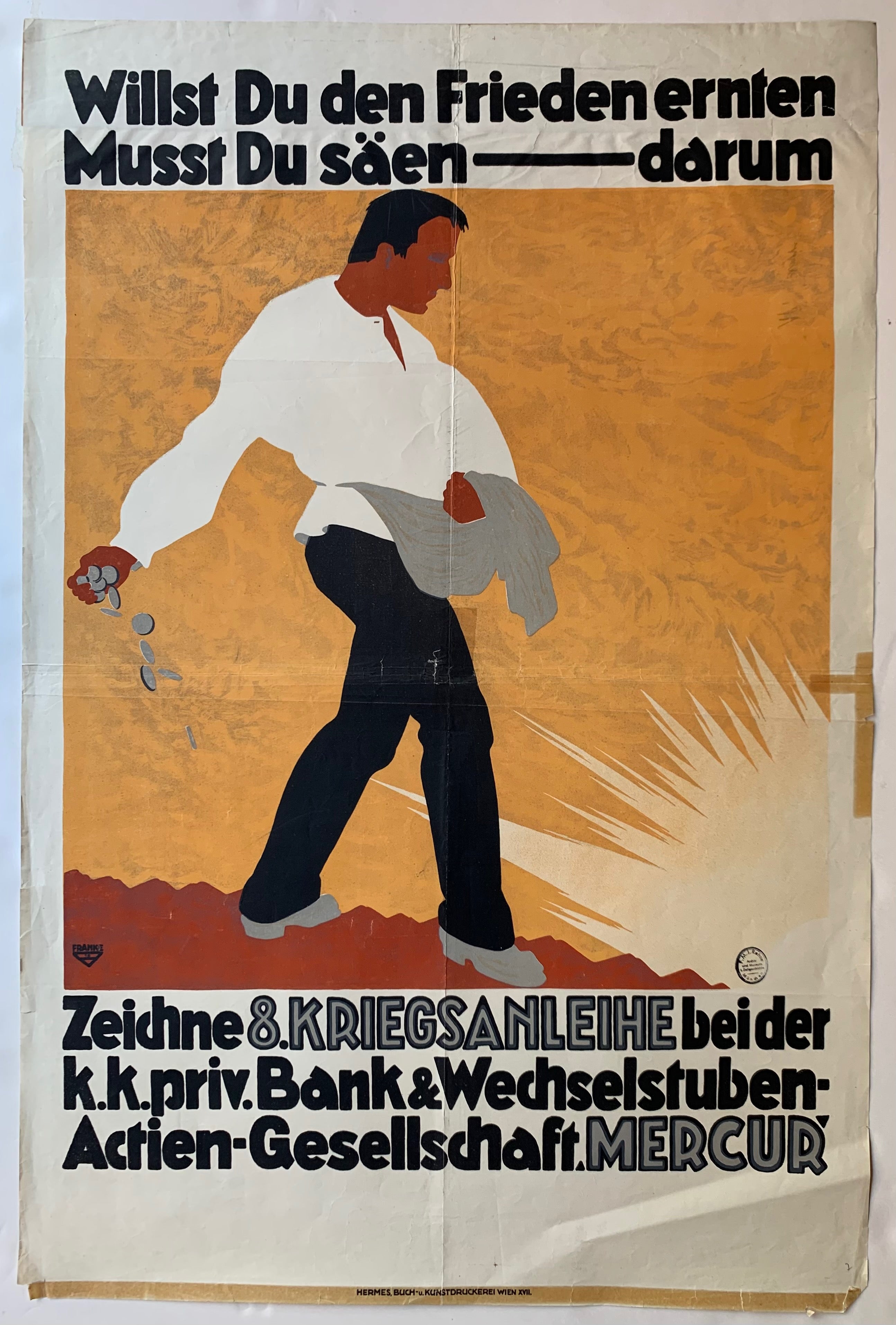 8. Kriegsanleihe Poster