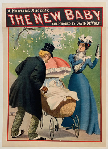 Link to A Howling Success - The New Baby "Would you let your child die before your eyes?"USA, C. 1895 Product