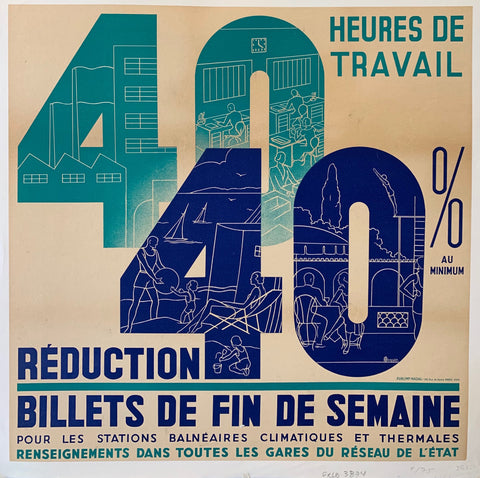Link to Réduction Billets de fin de semaine pour les stations balneaires climatiques et thermales renseignments dans toutes les gares du reseau de letatFrance Product