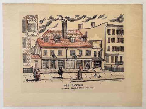Link to  Old Tavern PrintUSA, c. 1930  Product