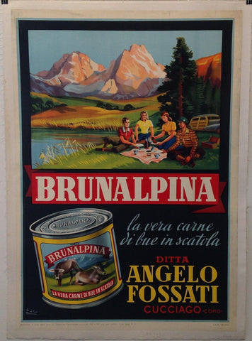 Link to Bruna Alpina "La Vera Carne di Bue in Scatola"Italy, C. 1935 Product