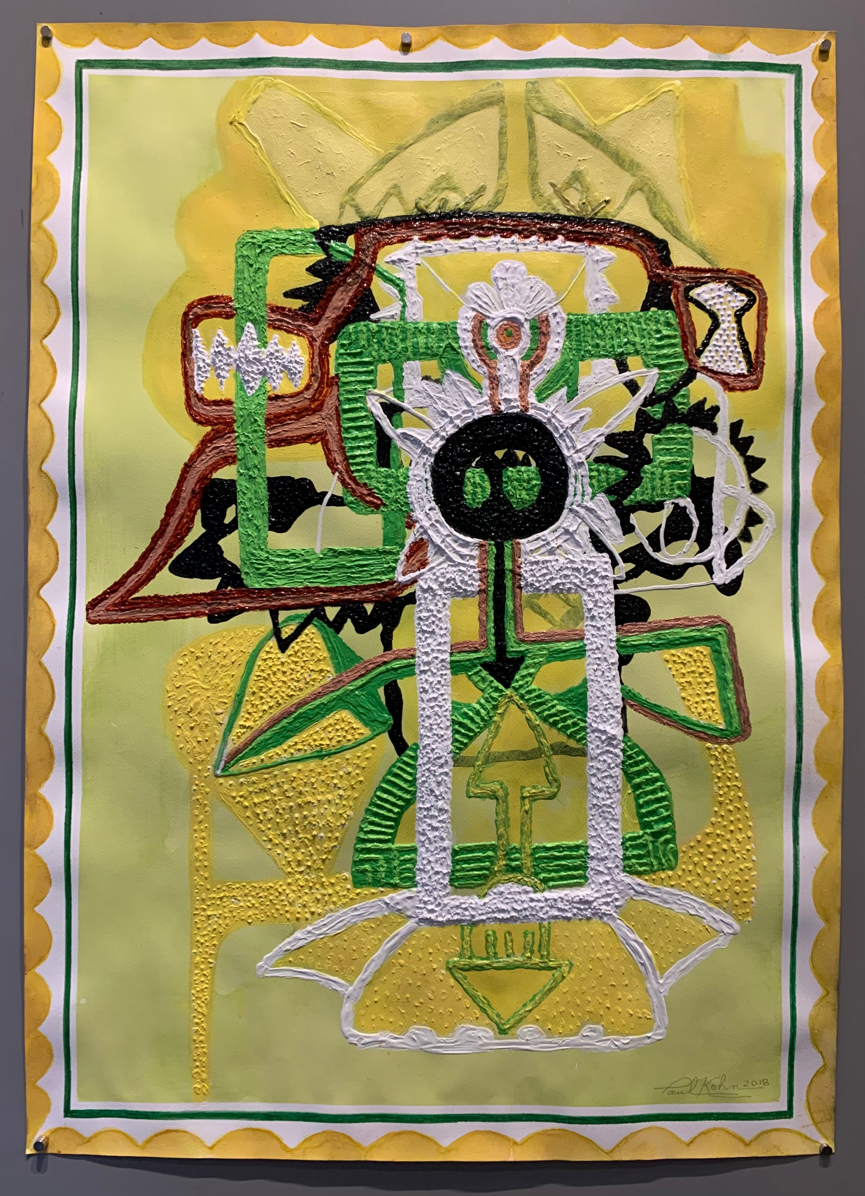 Paul Kohn Untitled Painting #309