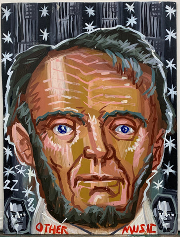 Link to Portrait of Lincoln #28 Steve Keene PaintingU.S.A, c. 1996 Product