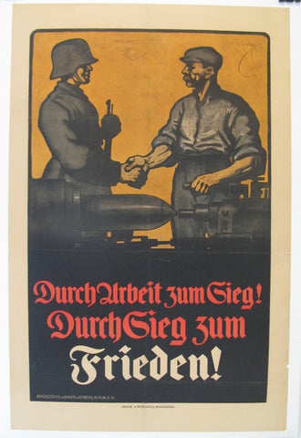 Link to  Durch arbeit zum sieg! Durch sieg zem1918  Product