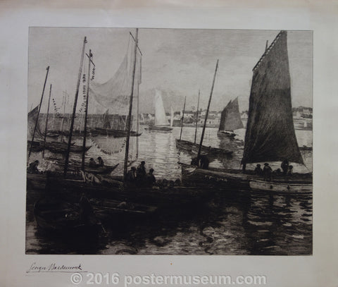 Link to  Resting at the Dockc.1930  Product
