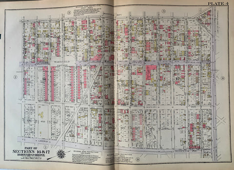 Link to Atlas of the City of New York Borough of the Bronx (Volume 3)New York City, 1927 Product