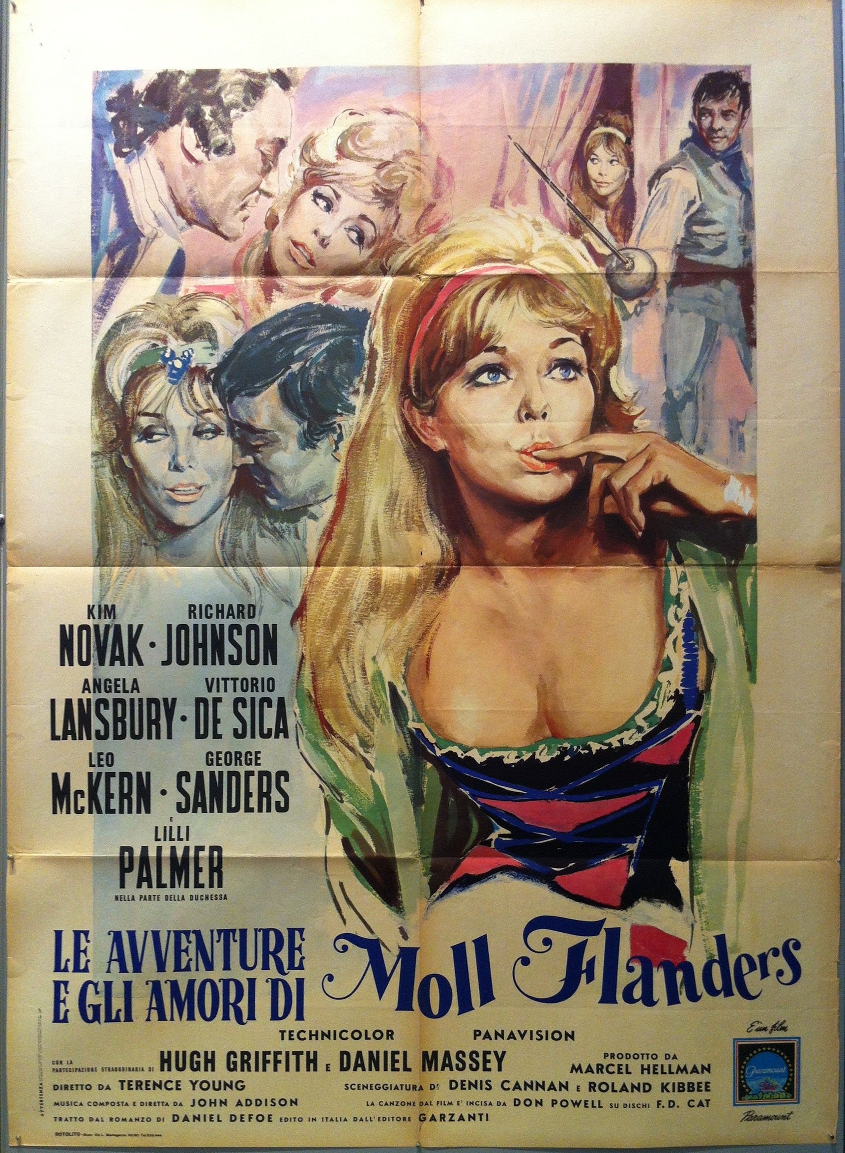 Le Avventure e Gli Amori Di Moll Flanders – Poster Museum