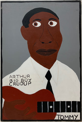 Link to Arthur Big Boy Crudup #25 Tommy Cheng PaintingU.S.A, c. 1995 Product