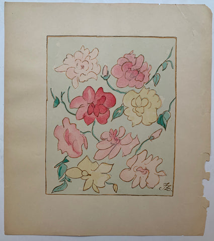 Link to  A Bunch of Roses #09 ✓J.Z, c. 1930  Product