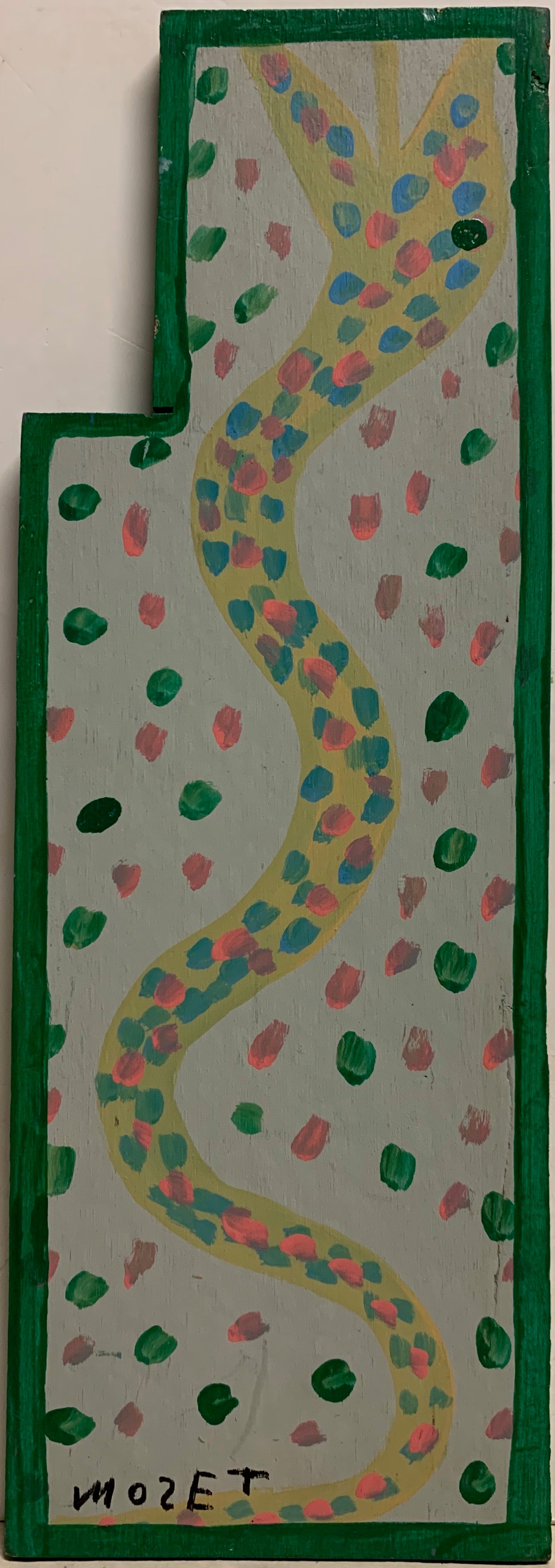Polka Dotted Snake Mose Tolliver Painting