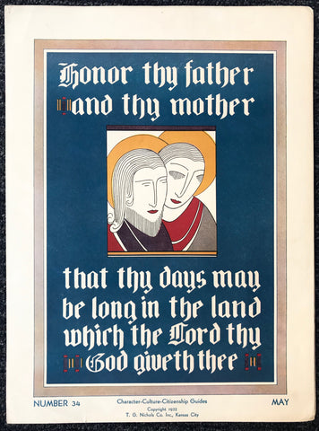 Link to  Honor Thy Father and Thy Mother1932  Product