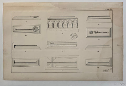 Link to  Plate XII Architectural DetailNew York, C. 1900  Product