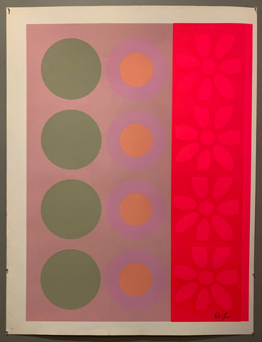 Link to Flowers, Targets, and Circles Poster #02U.S.A., c. 1965 Product