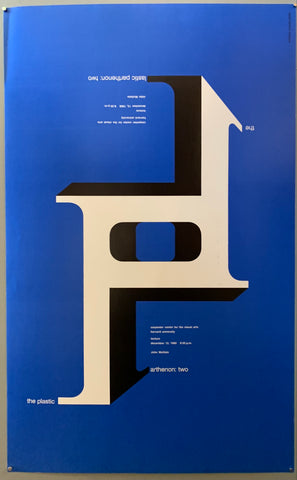 Link to  Plastic Parthenon Lecture PosterU.S.A., 1968  Product