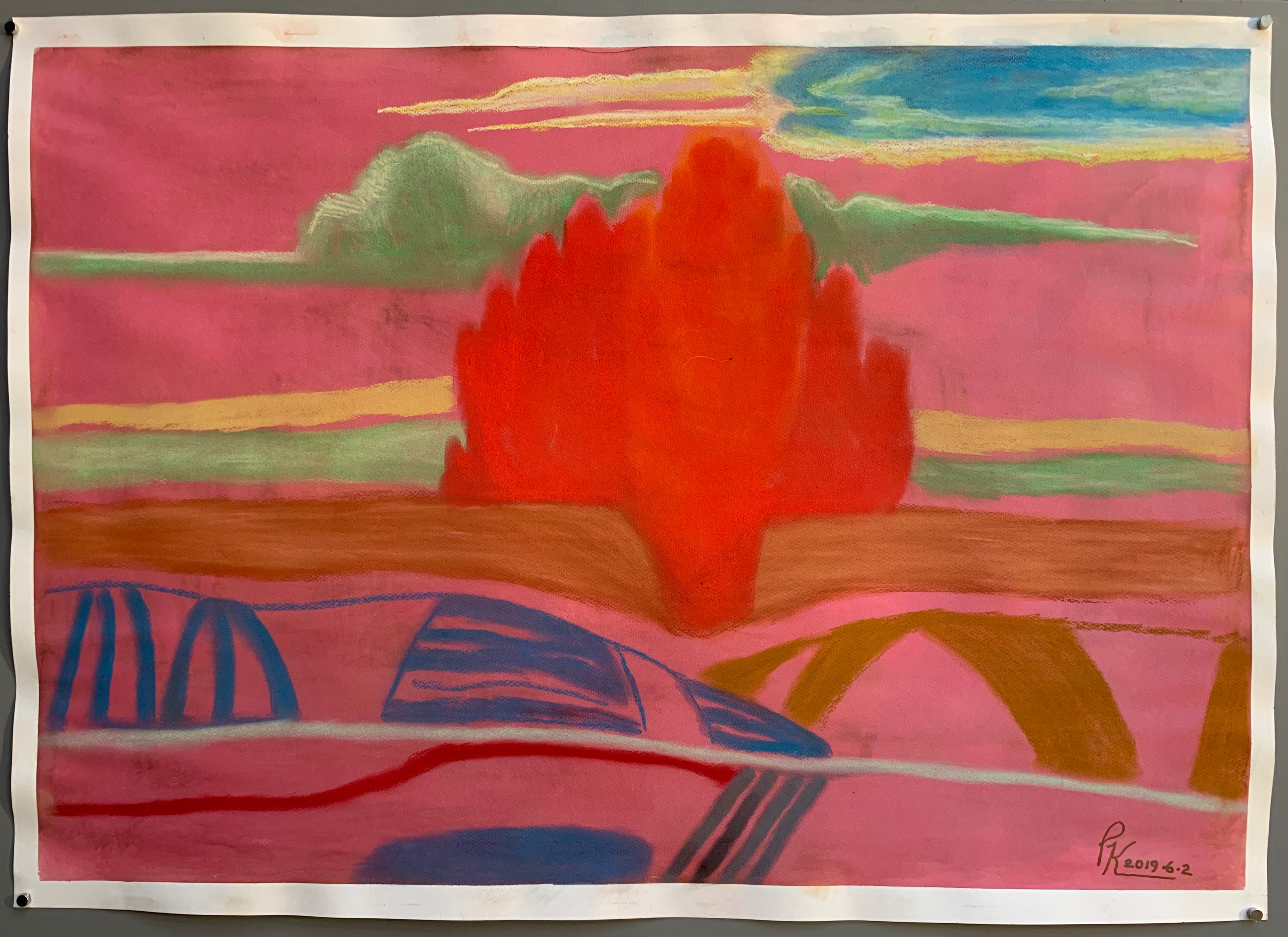 Paul Kohn Untitled Painting #200