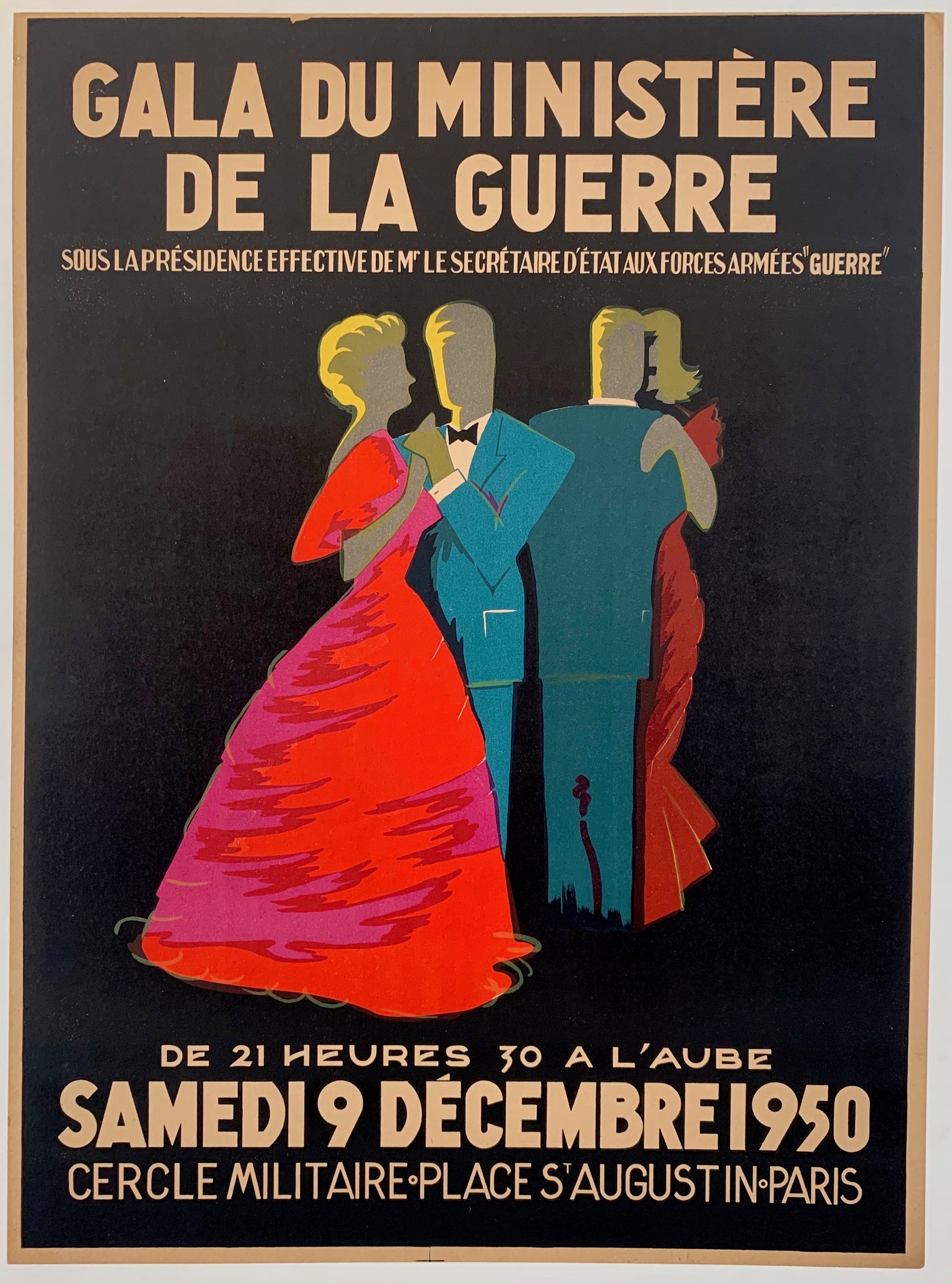 Gala du ministère de la guerre Print