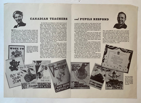 Link to Canadian Teachers and Pupils Respond PosterCanada, c. 1945 Product