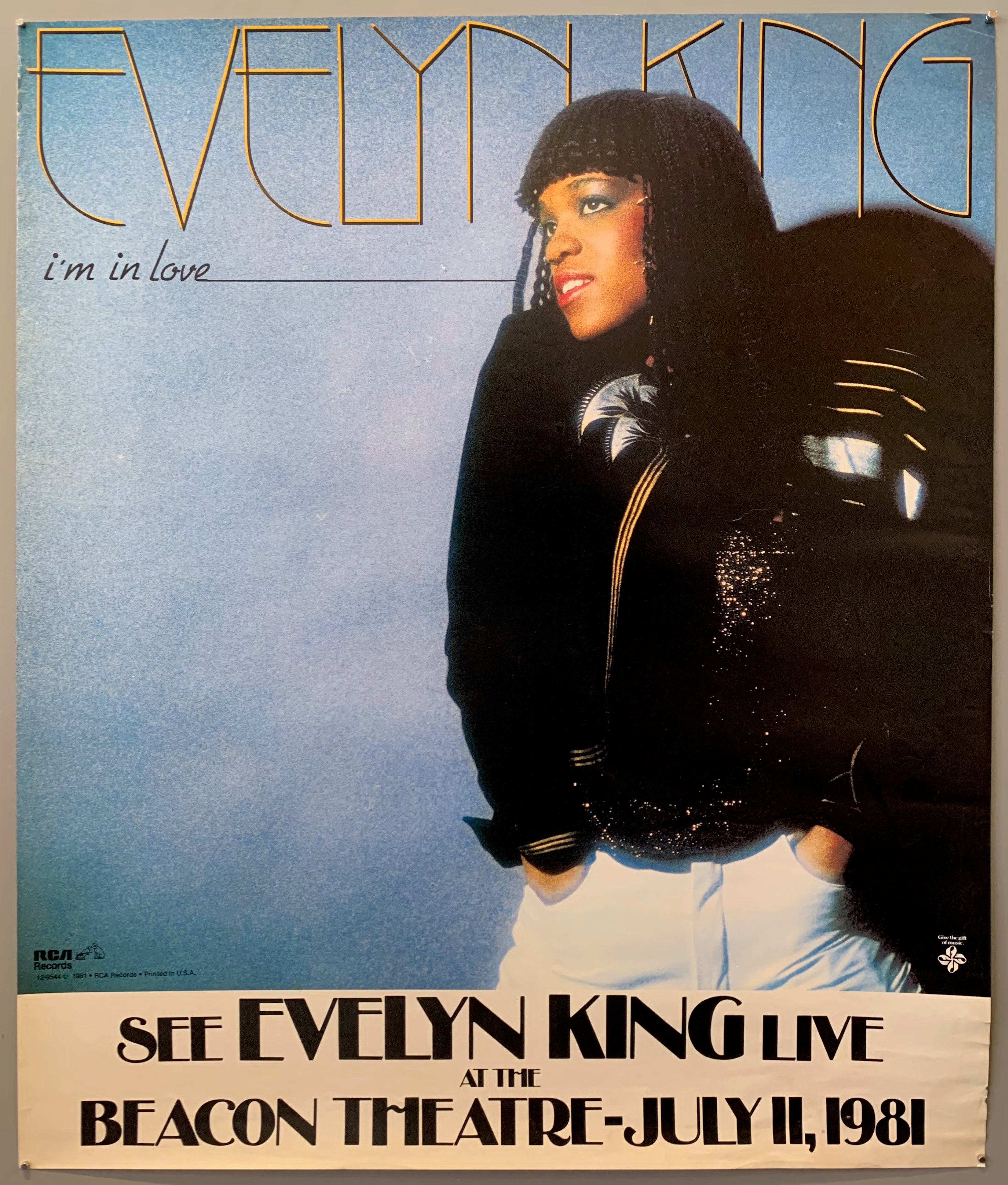Evelyn King at the Beacon Theatre Poster