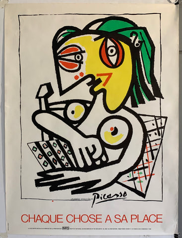 Link to  Chadebec à la Manière de Picasso PosterFrance, c. 1978  Product