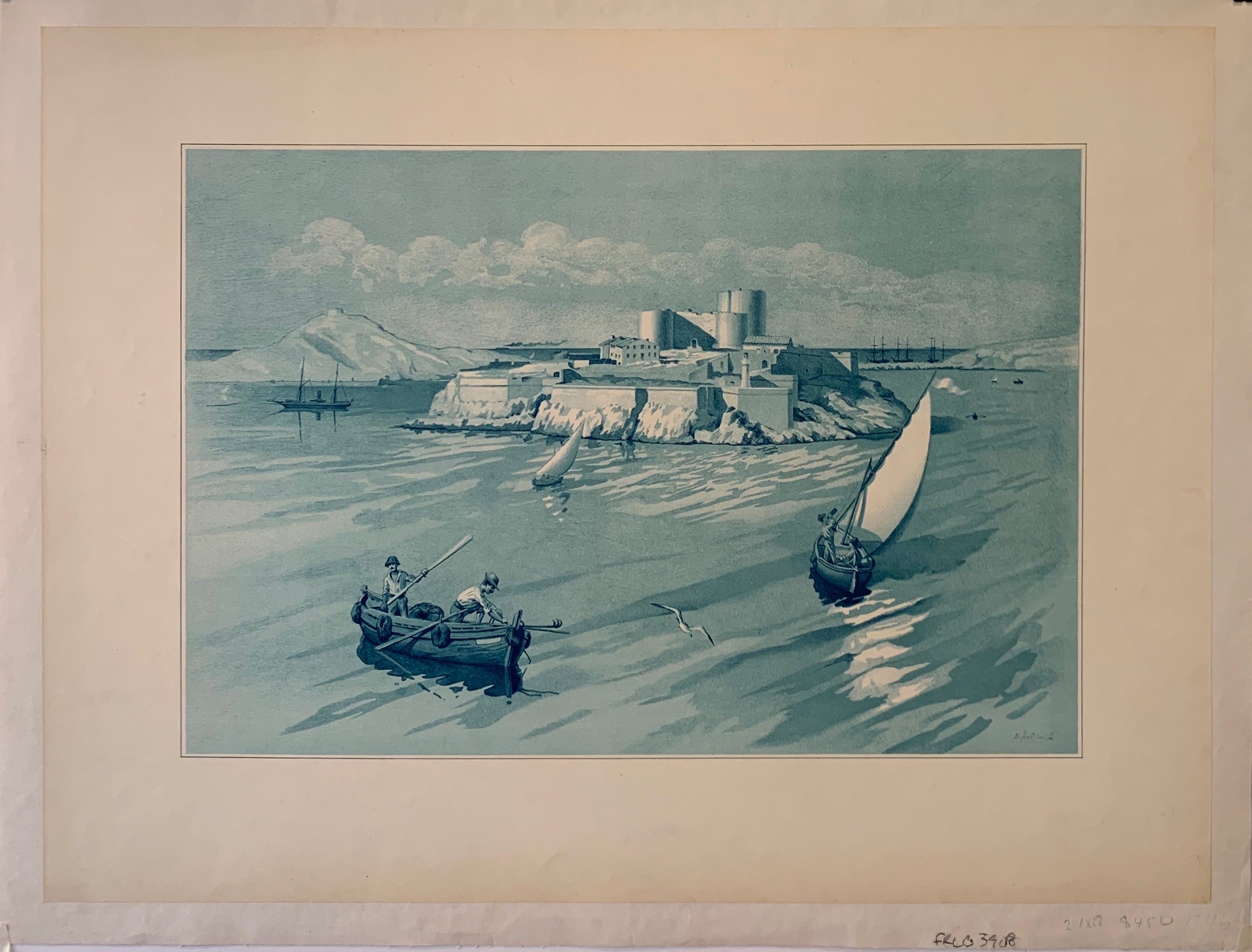 Sailboats at Sea