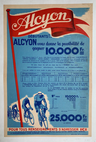 Link to Alcyon -- Debutant!... Alcyon vous donne la possibilite de gagner 10.000France,1930s Product