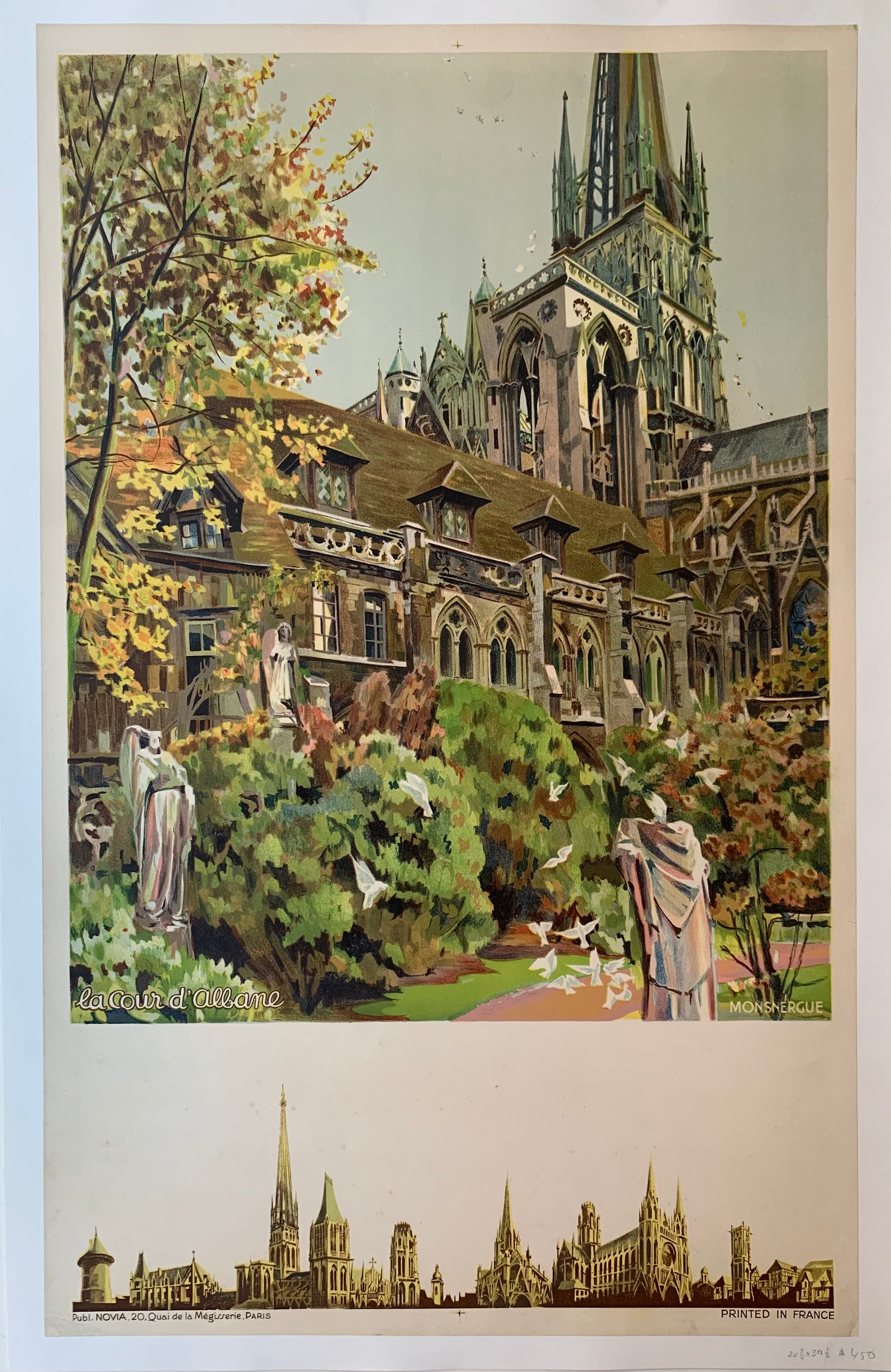 La Cour d'Albane Poster