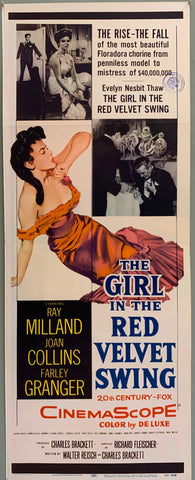 Link to  The Girl in the Red Velvet Swing PosterU.S.A., 1955  Product