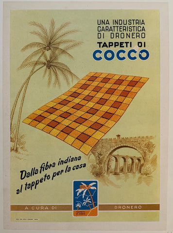 Link to  Tappeti di Cocco PrintItaly, c. 1950  Product