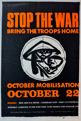 Link to  Stop the War PosterAustralia, c. 1960s-70s  Product