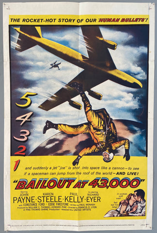 Link to  The Rocket-Hot Story of our "Human Bullets!" ... "Bailout at 43,000"U.S.A Film, 1957  Product