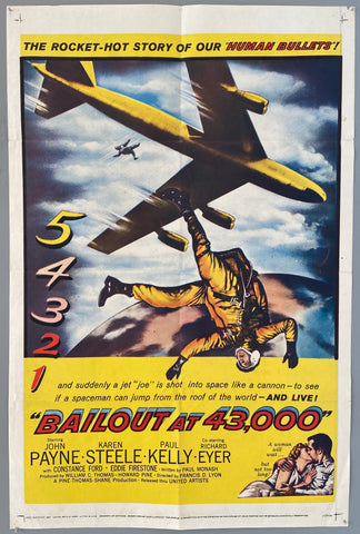 Link to The Rocket-Hot Story of our "Human Bullets!" ... "Bailout at 43,000"U.S.A Film, 1957 Product