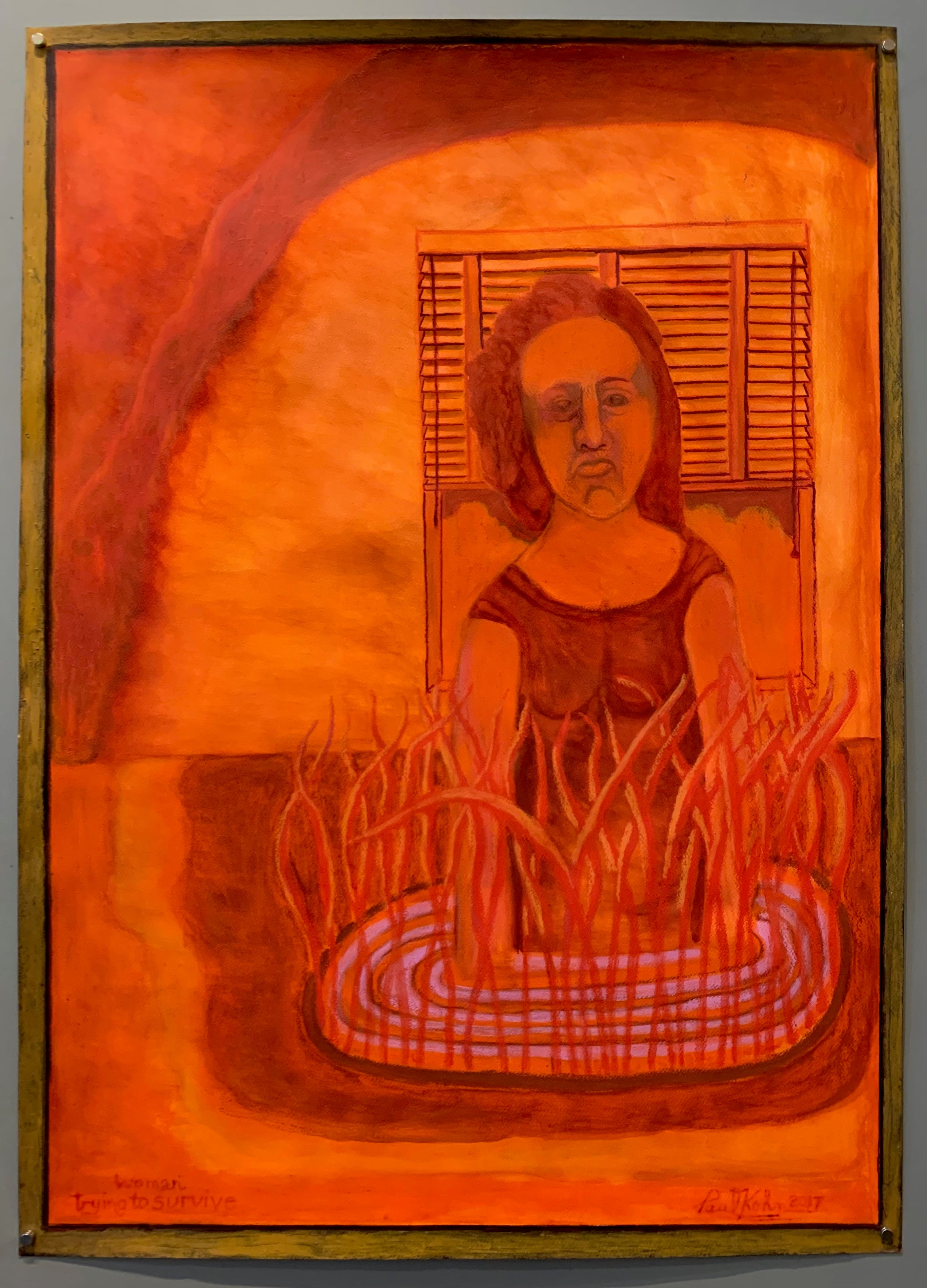 Paul Kohn 'Woman Trying to Survive' #149