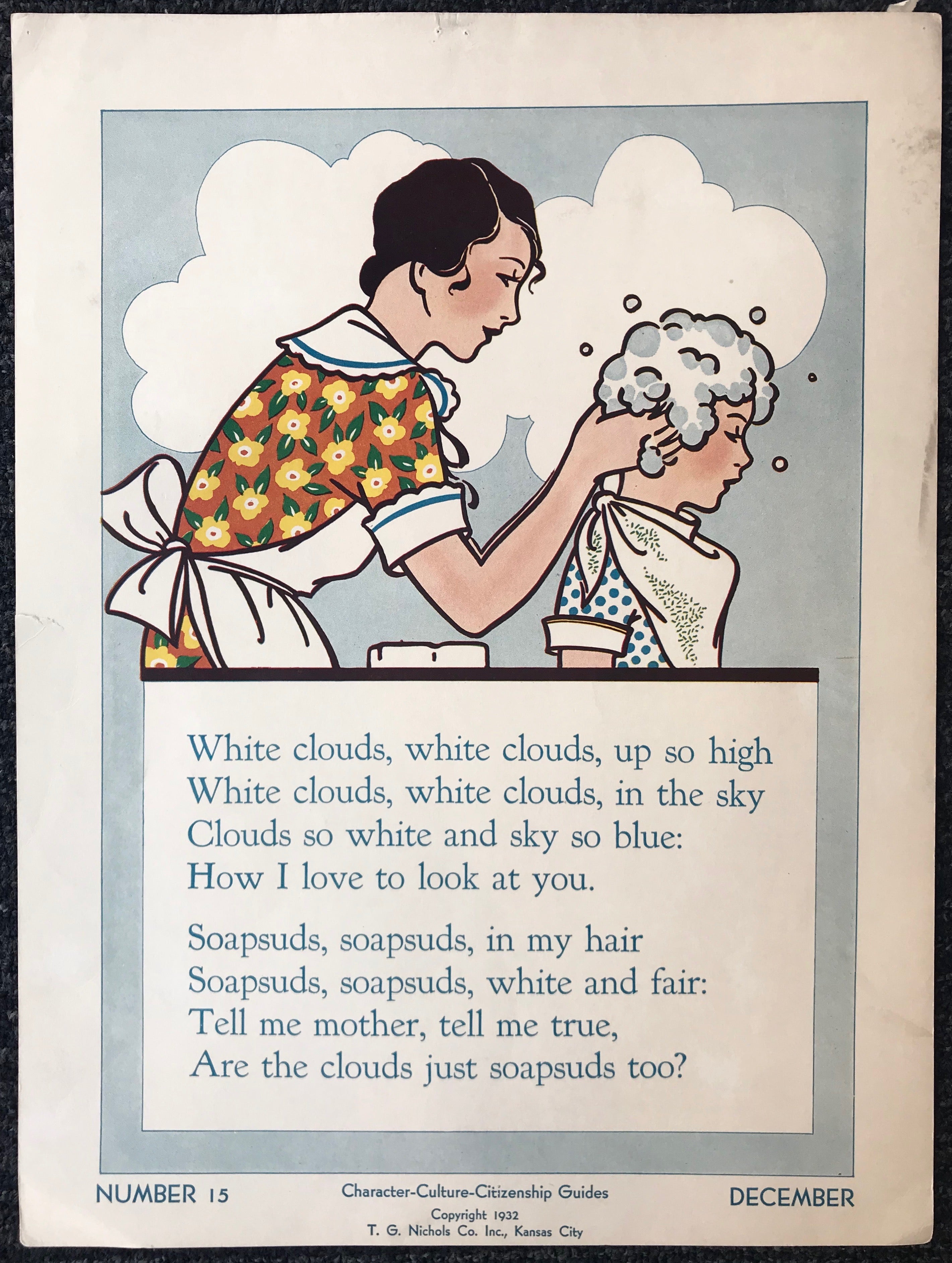 White Clouds Poem