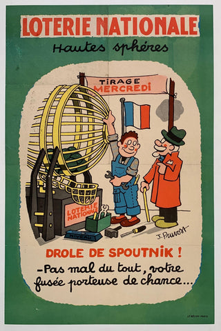 Link to  loterie nationale Hautes Spheres1958  Product