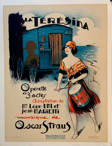 Link to La Teresina - Operette en 3 actes Adaptation de Mrs. Leon Uhlet jean MariettiFrance, C. 1929 Product