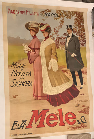 Link to  Mele Mode e Novita Per Signora PosterItaly, c. 1900  Product