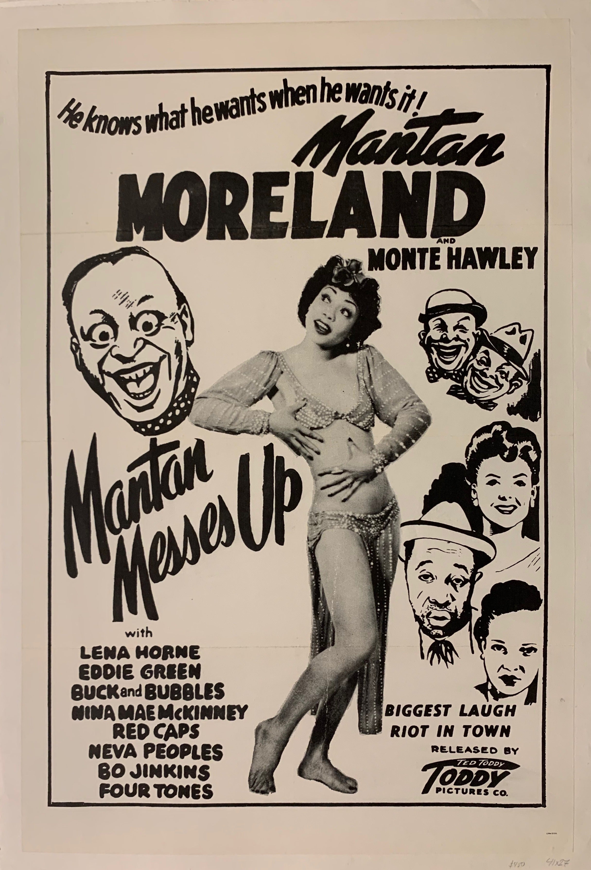 Mantan Messes Up Film Poster