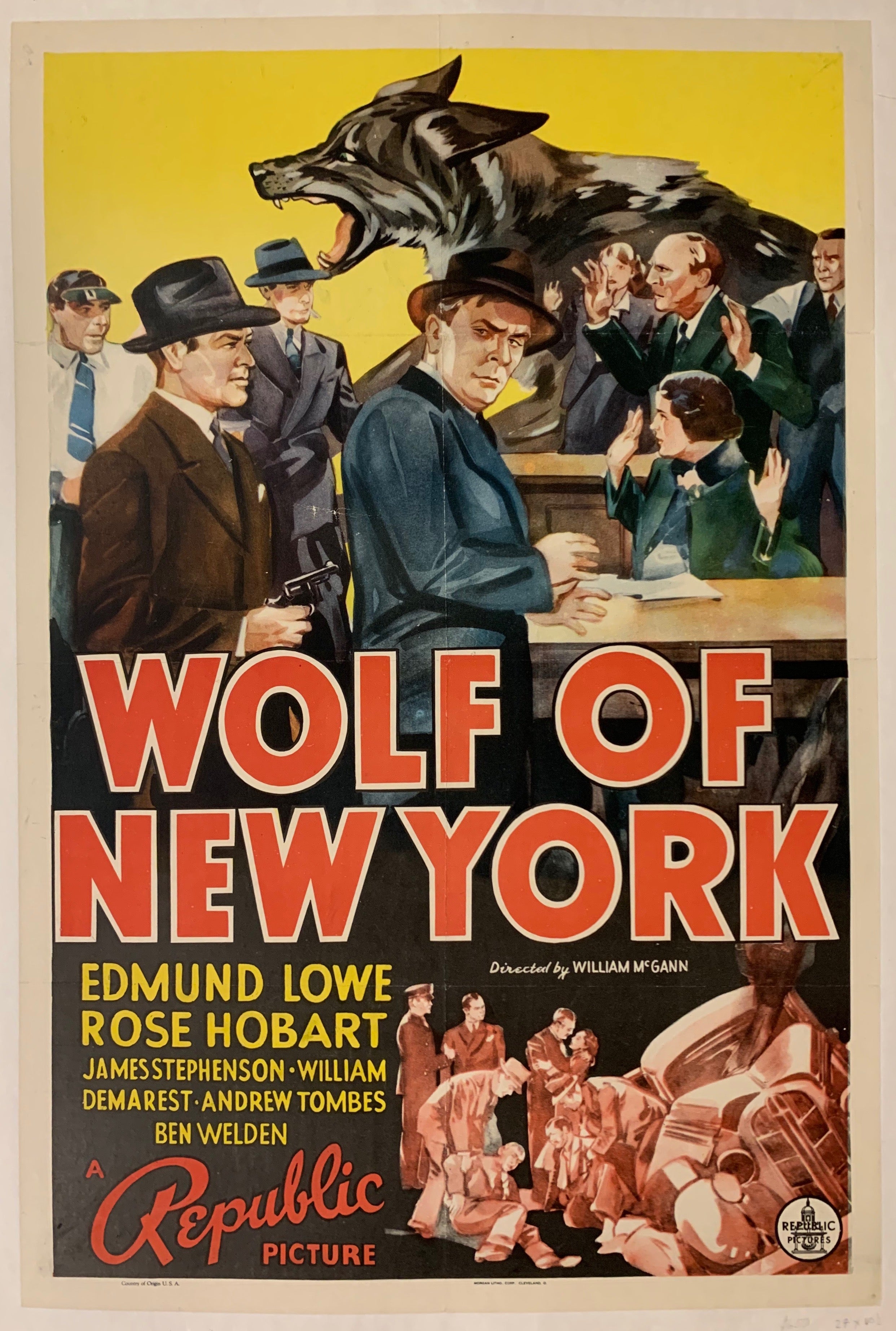 Wolf of New York Film Poster