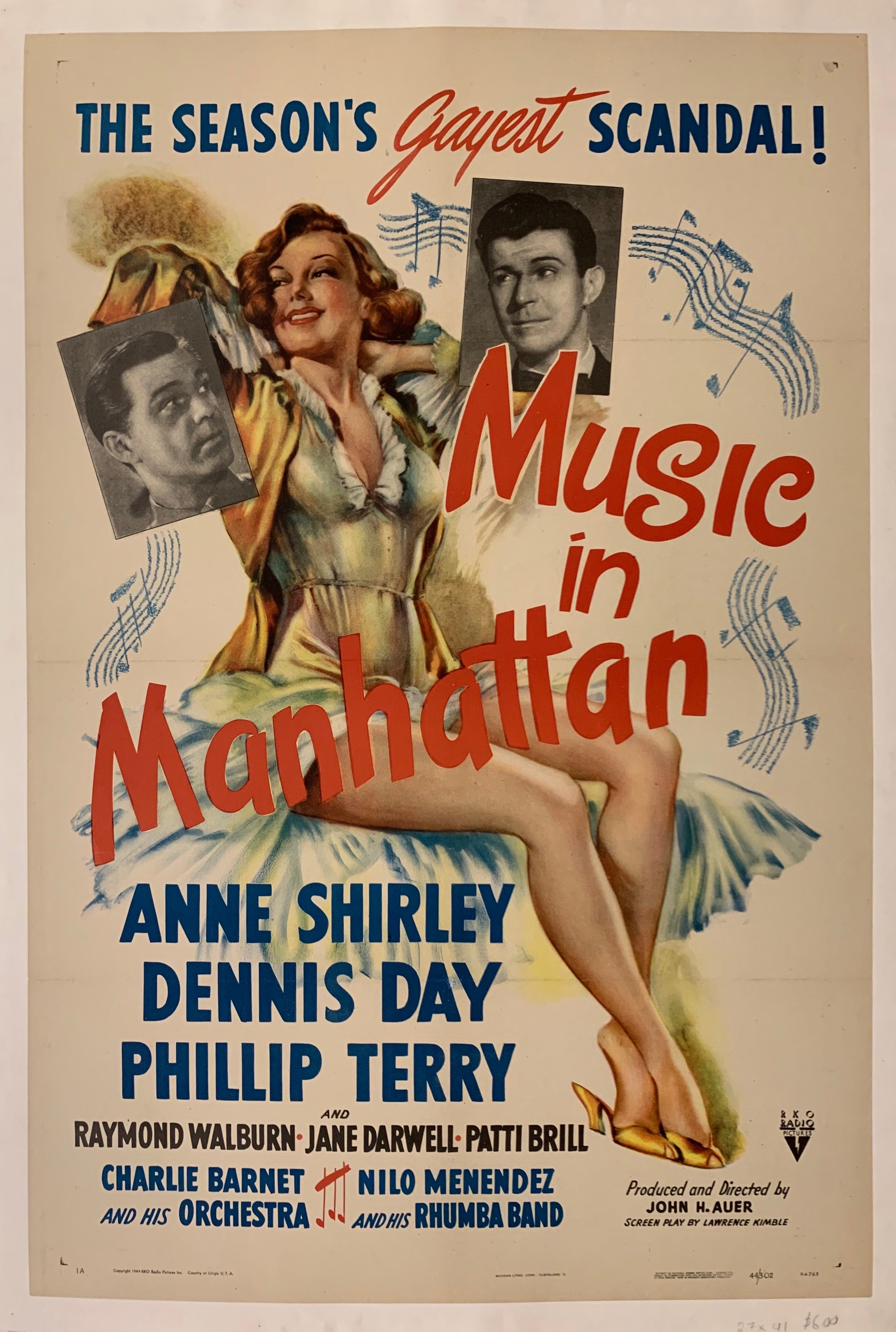 Music In Manhattan Film Poster