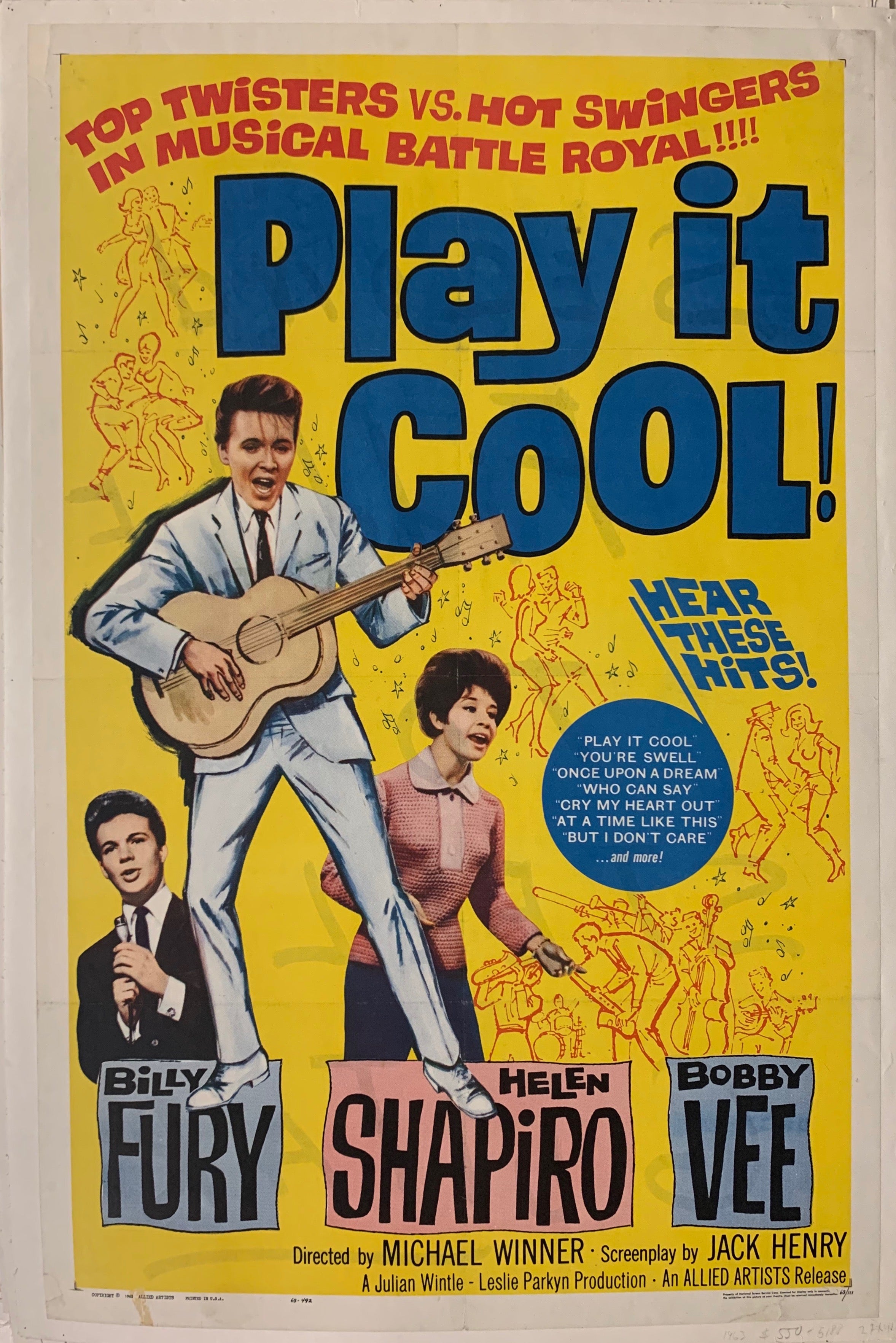 Play it Cool! Film Poster