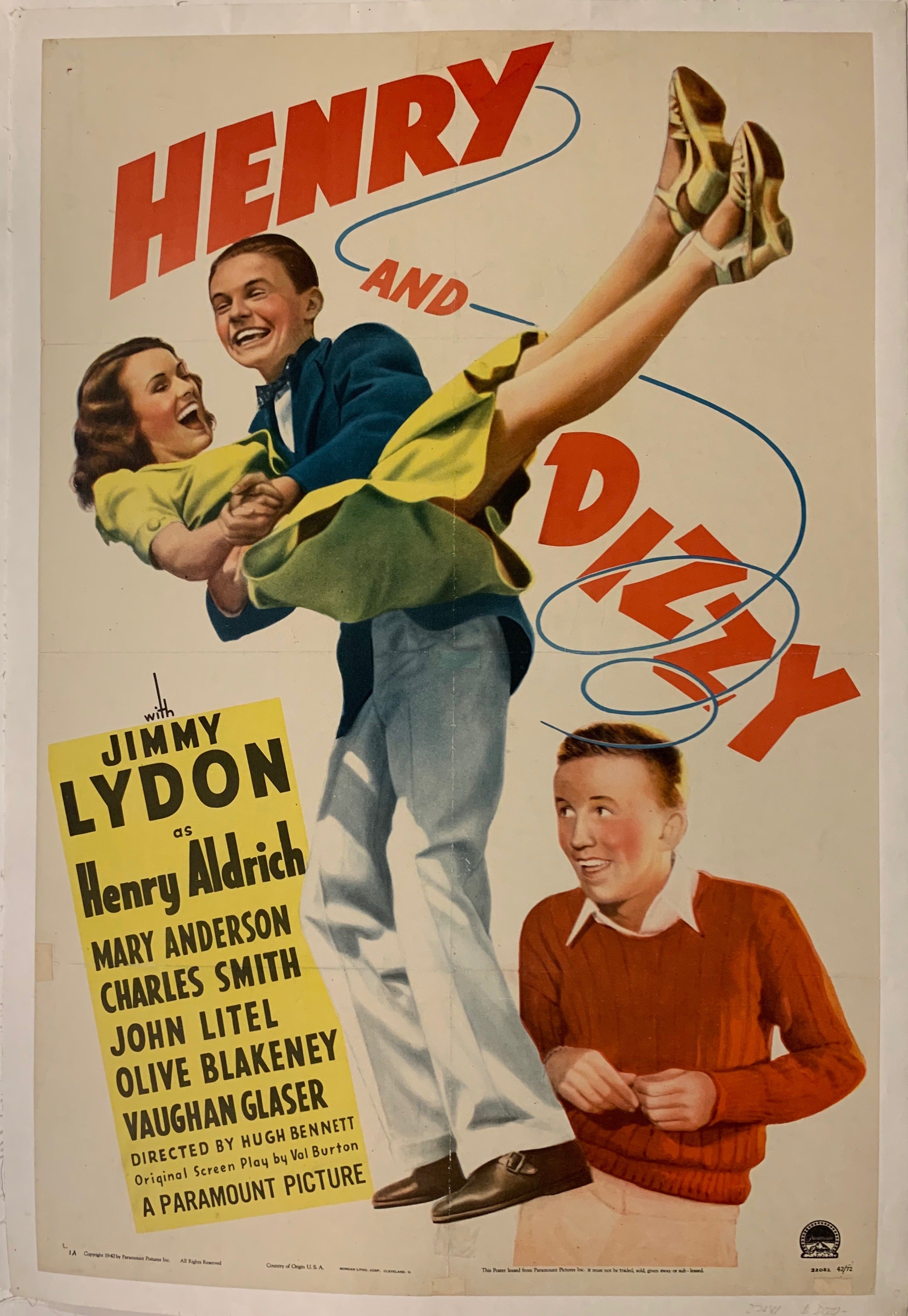 Henry and Dizzy Film Poster