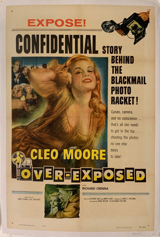 Link to  Over-Exposed Film PosterU.S.A, 1956  Product
