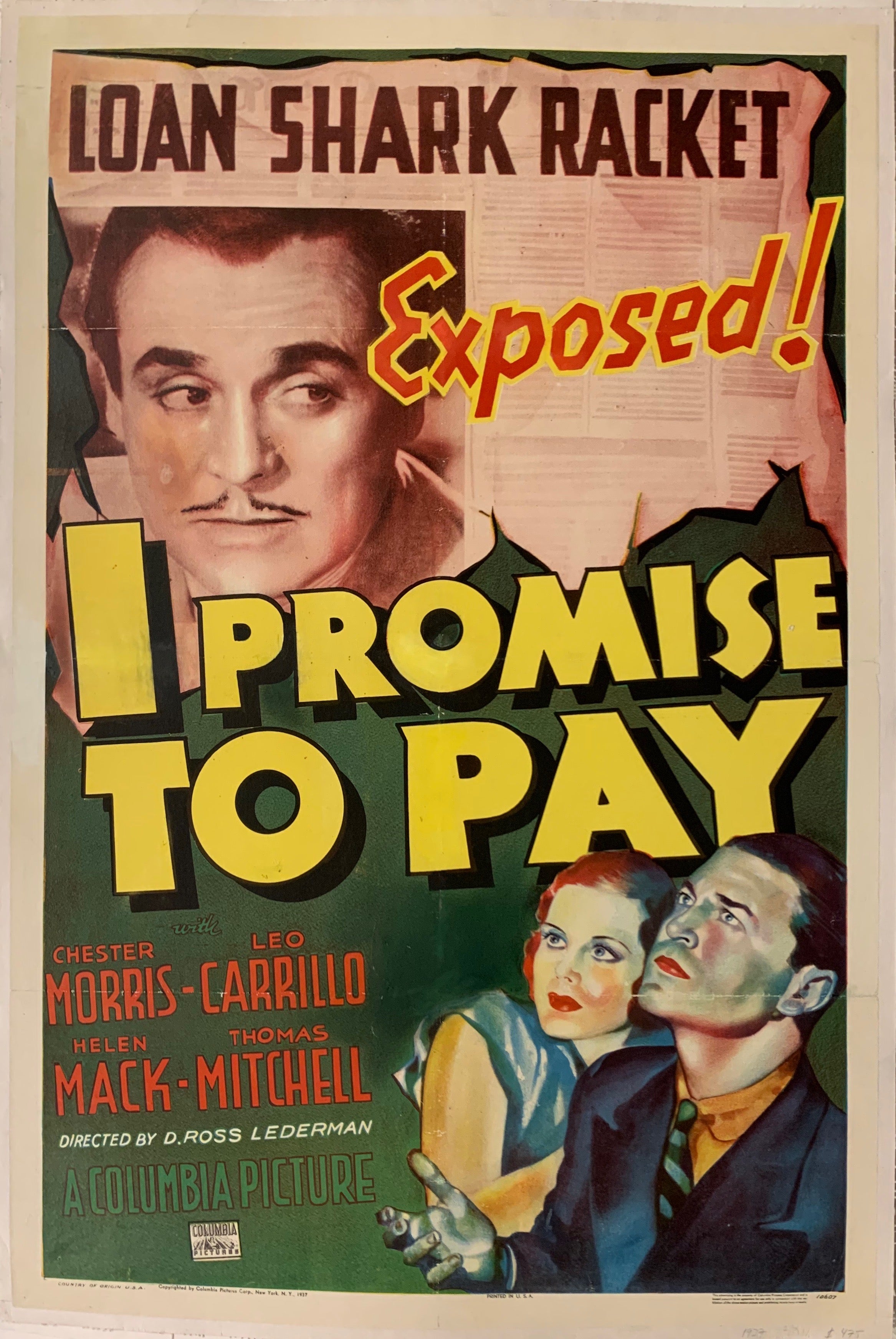 I Promise to Pay Film Poster