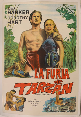 Link to  La Furia de Tarzan Film PosterUSA, C. 1953  Product
